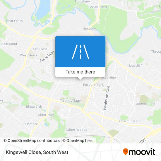 Kingswell Close map