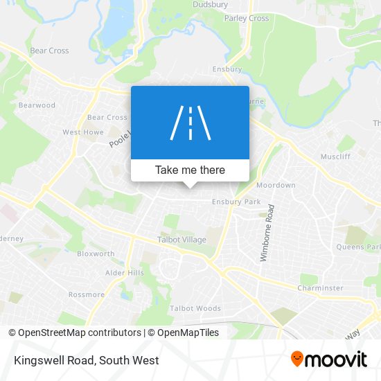 Kingswell Road map