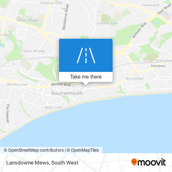 Lansdowne Mews map