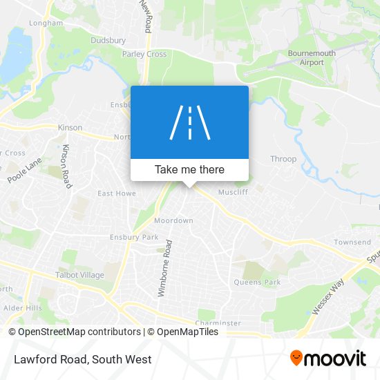 Lawford Road map