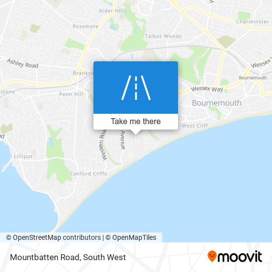 Mountbatten Road map