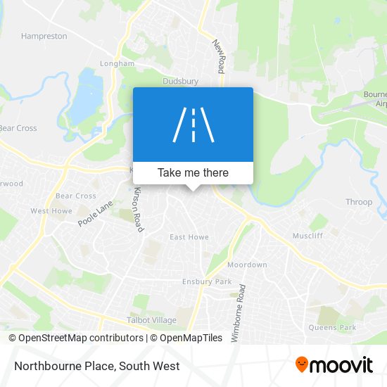 Northbourne Place map