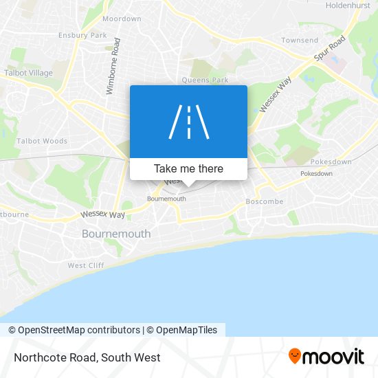 Northcote Road map