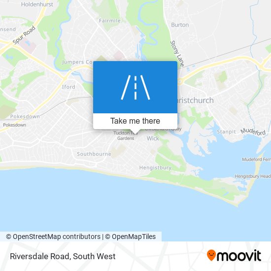 Riversdale Road map