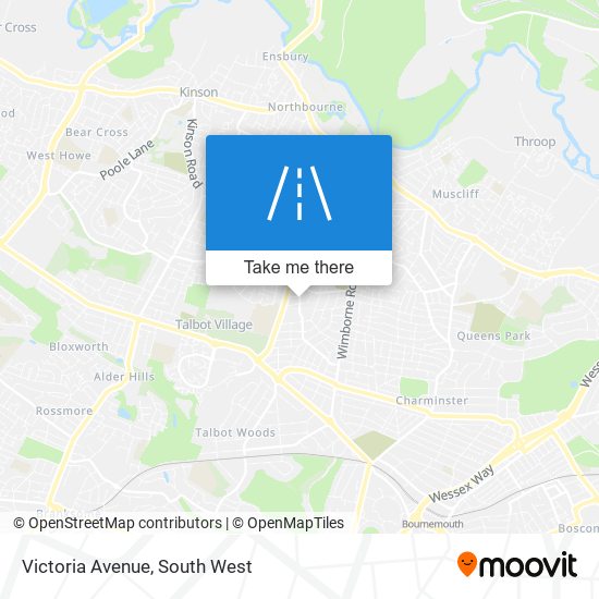 Victoria Avenue map