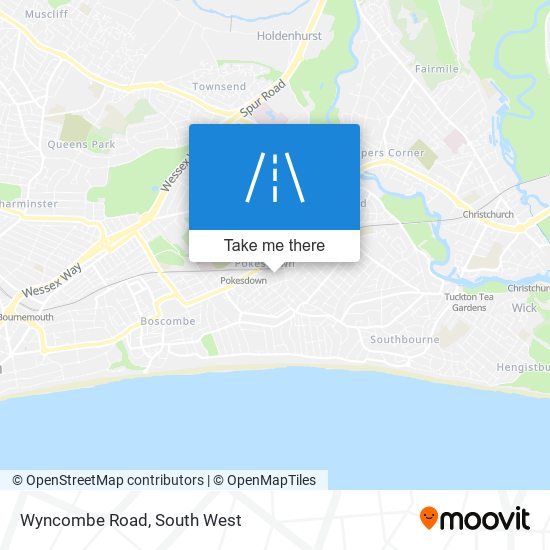 Wyncombe Road map