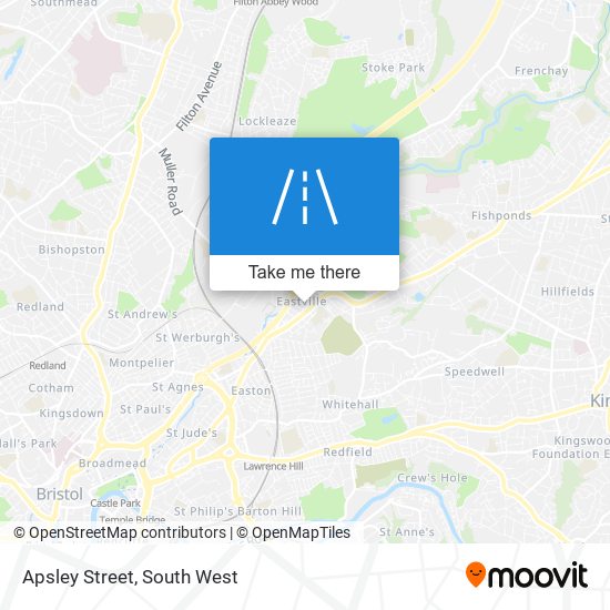 Apsley Street map