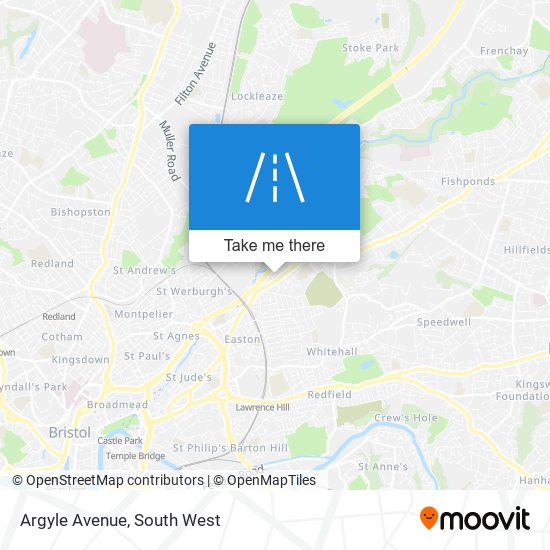 Argyle Avenue map