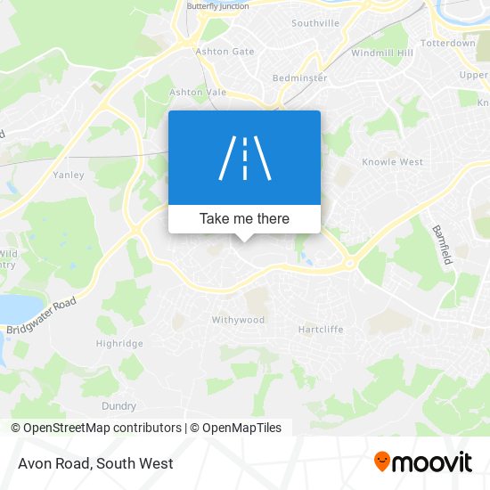 Avon Road map