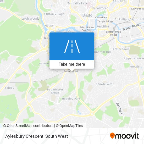Aylesbury Crescent map