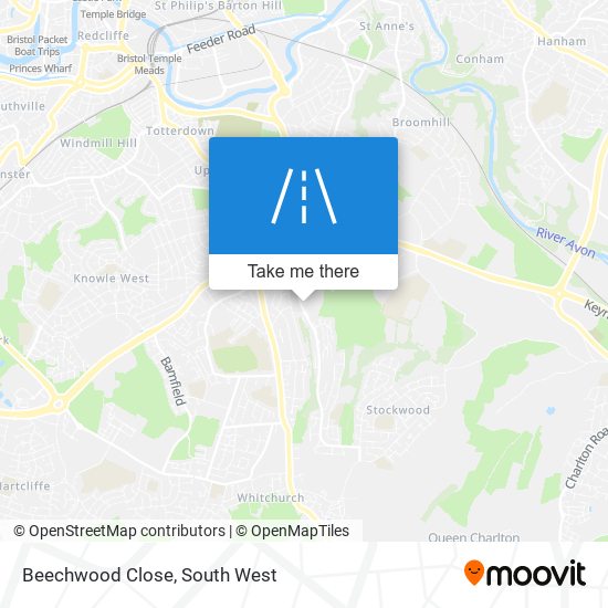 Beechwood Close map