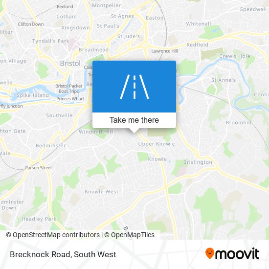 Brecknock Road map