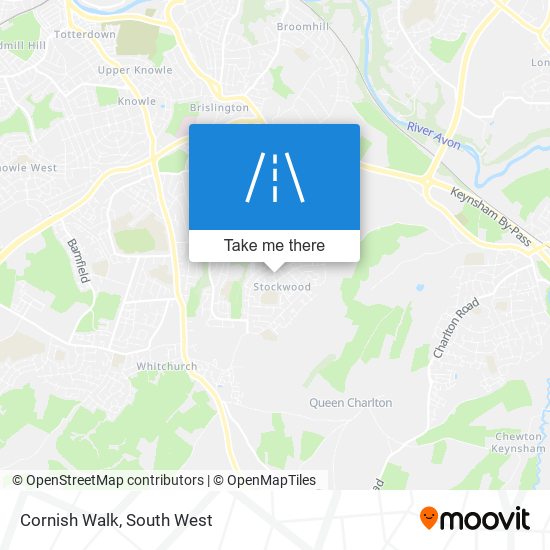 Cornish Walk map