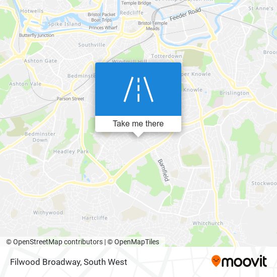 Filwood Broadway map