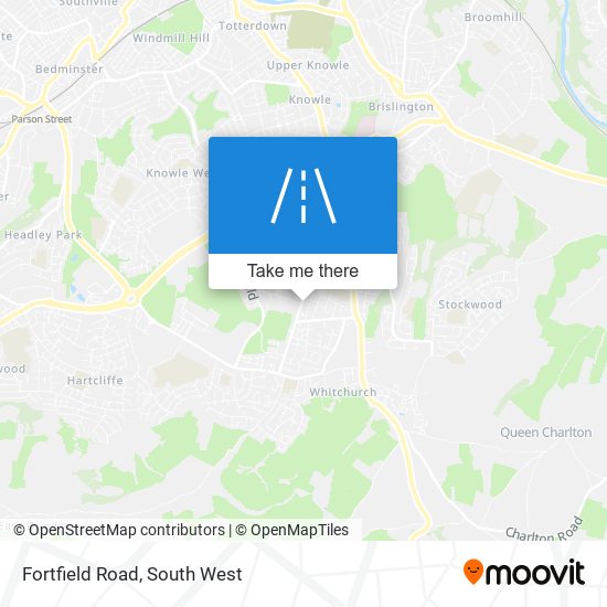 Fortfield Road map