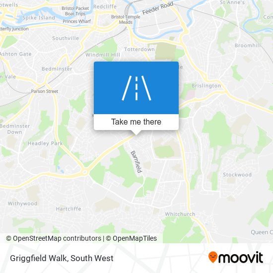 Griggfield Walk map