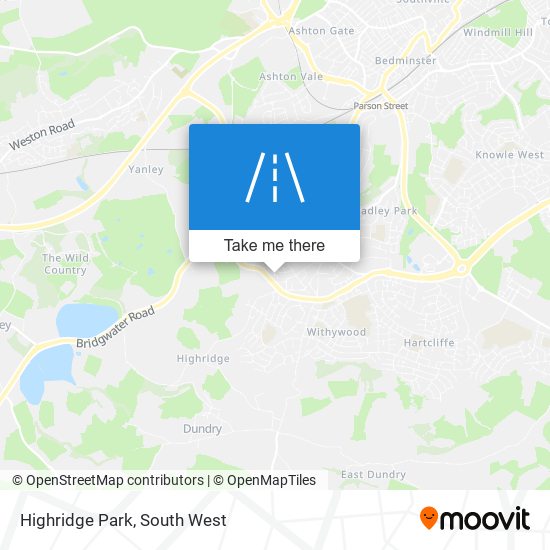 Highridge Park map