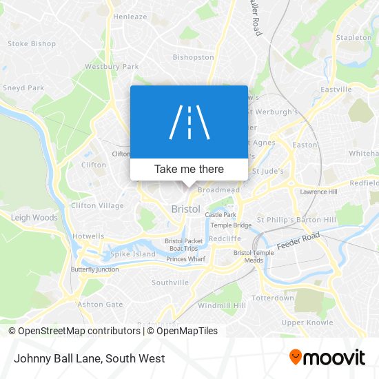 Johnny Ball Lane map