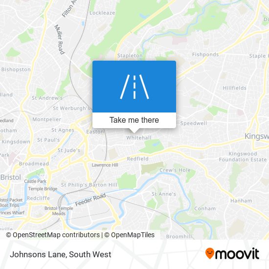 Johnsons Lane map