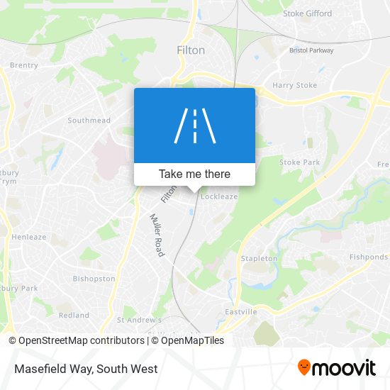 Masefield Way map