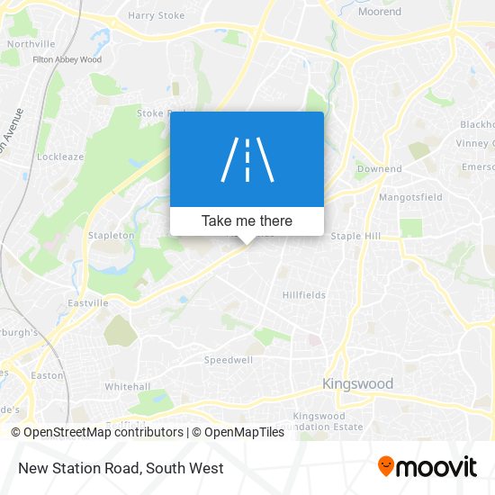 New Station Road map