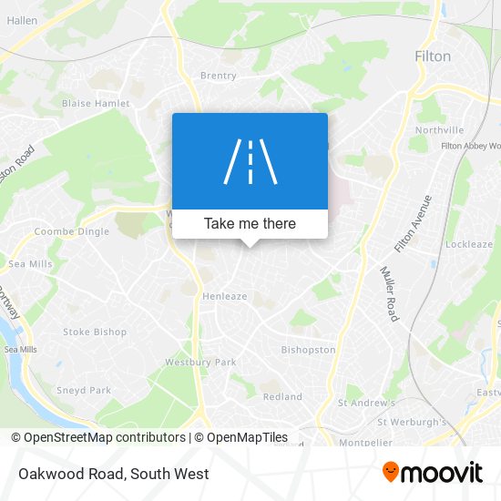 Oakwood Road map