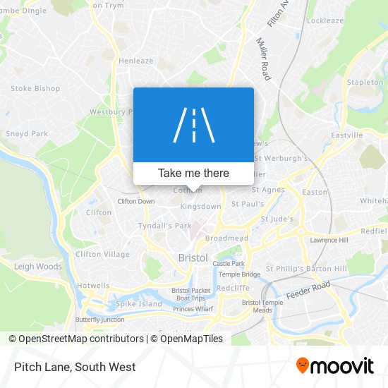 Pitch Lane map