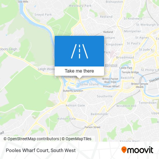 Pooles Wharf Court map