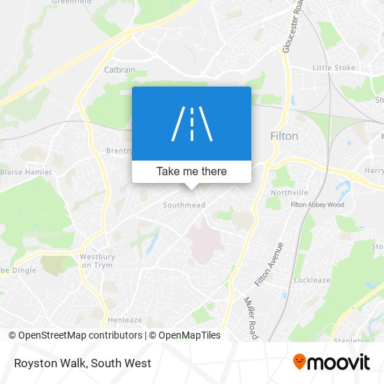 Royston Walk map