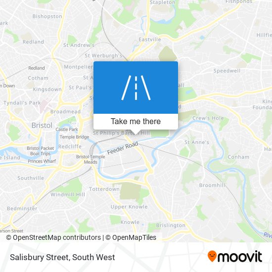 Salisbury Street map