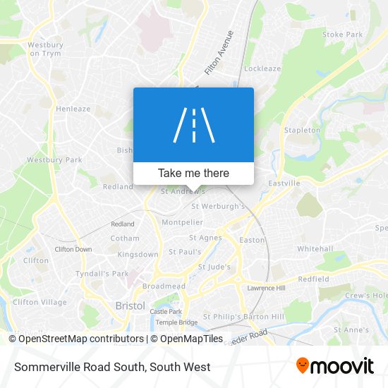 Sommerville Road South map