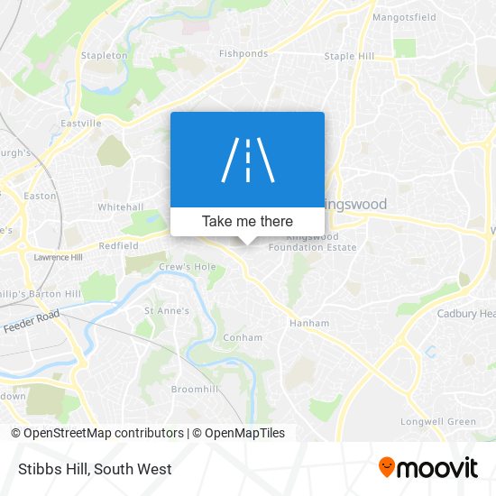 Stibbs Hill map