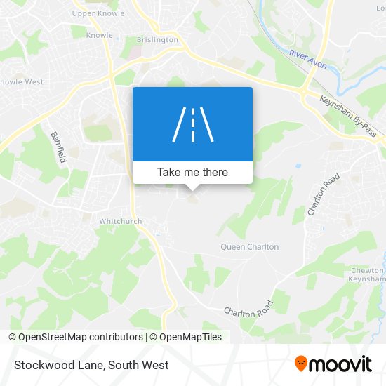 Stockwood Lane map