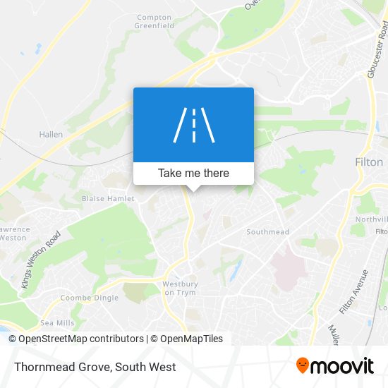Thornmead Grove map