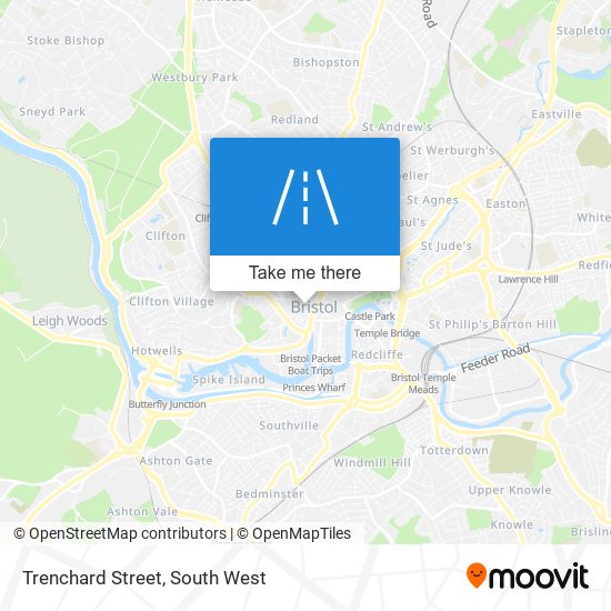 Trenchard Street map