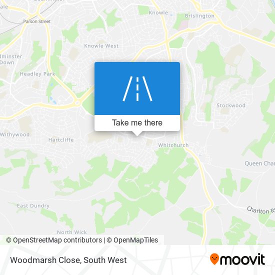 Woodmarsh Close map