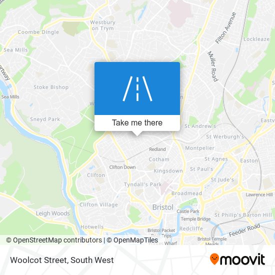 Woolcot Street map