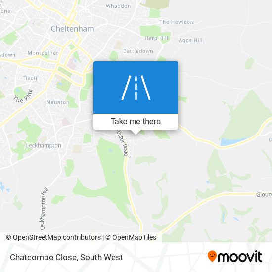 Chatcombe Close map