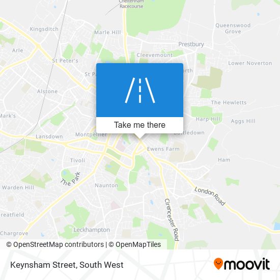 Keynsham Street map