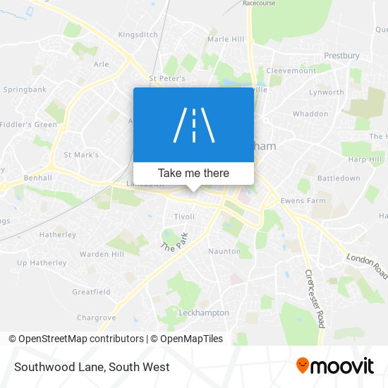 Southwood Lane map