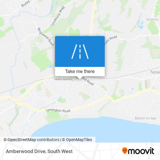 Amberwood Drive map