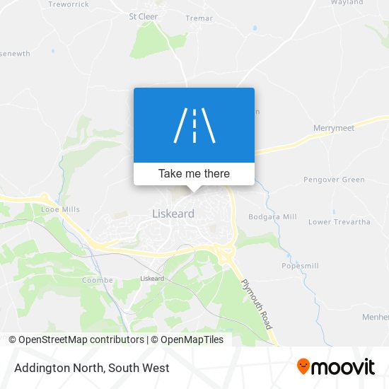 Addington North map