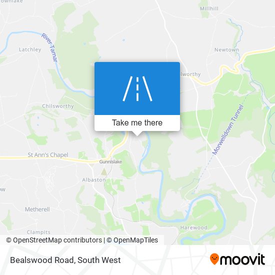 Bealswood Road map