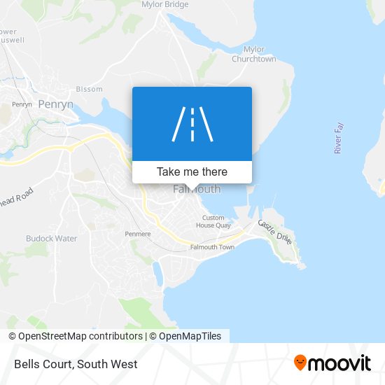 Bells Court map