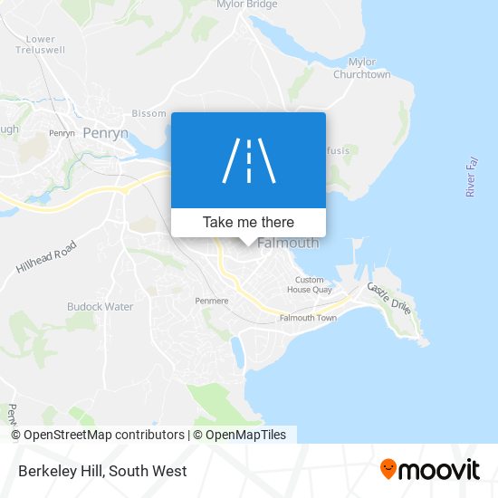 Berkeley Hill map