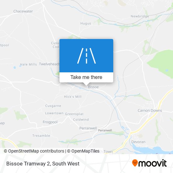 Bissoe Tramway 2 map