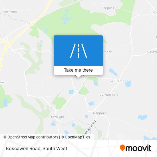 Boscawen Road map