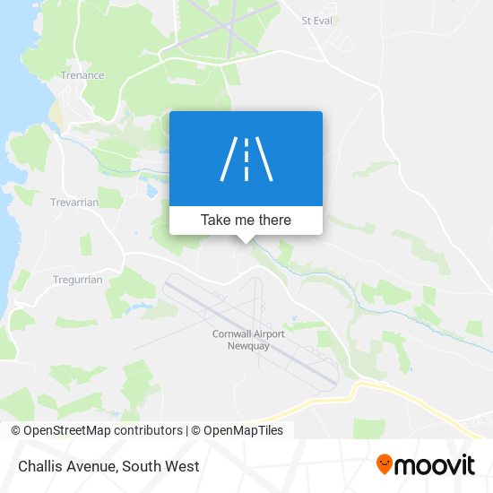 Challis Avenue map