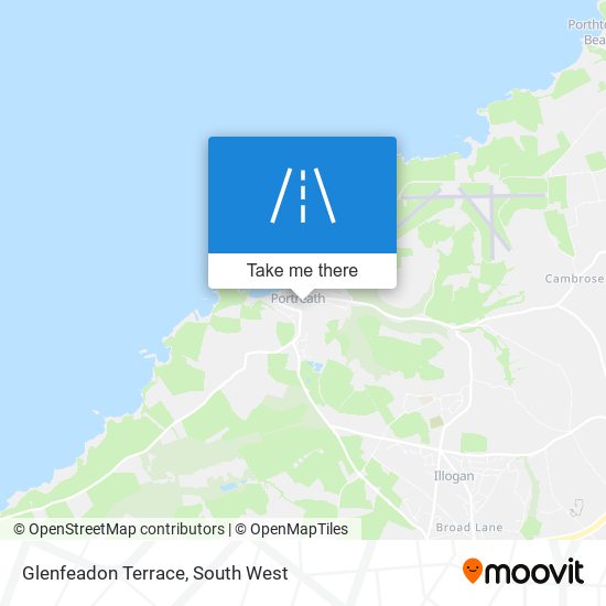 Glenfeadon Terrace map