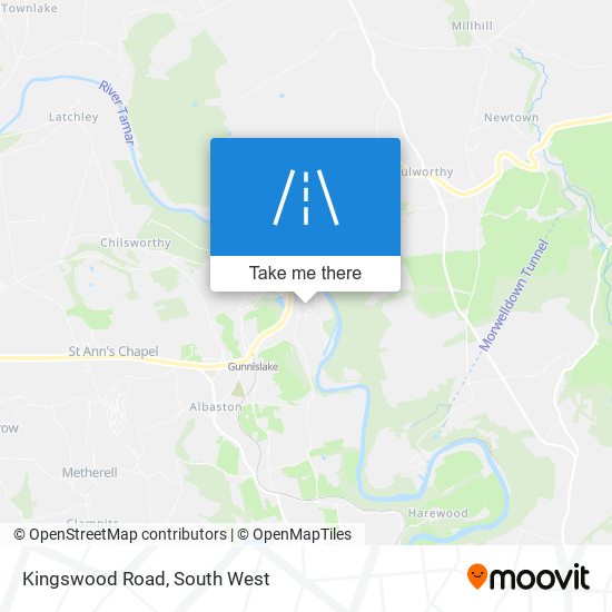 Kingswood Road map